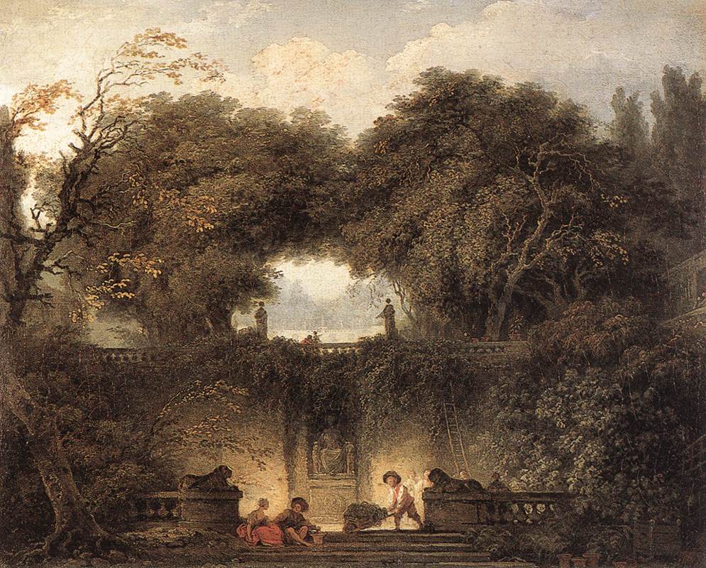 Jean-Honore Fragonard Le petit parc